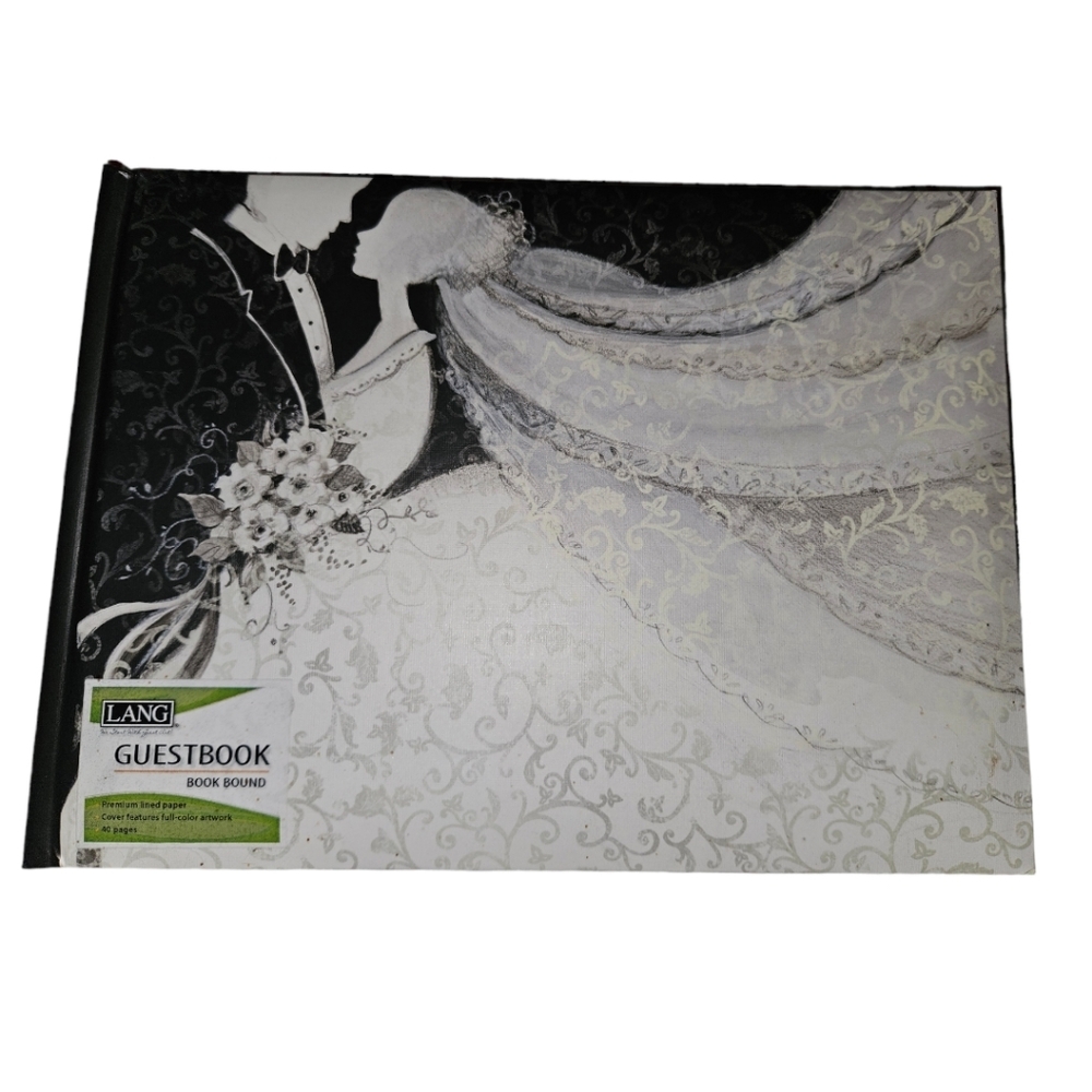 NWT LANG Wedding Guest Book